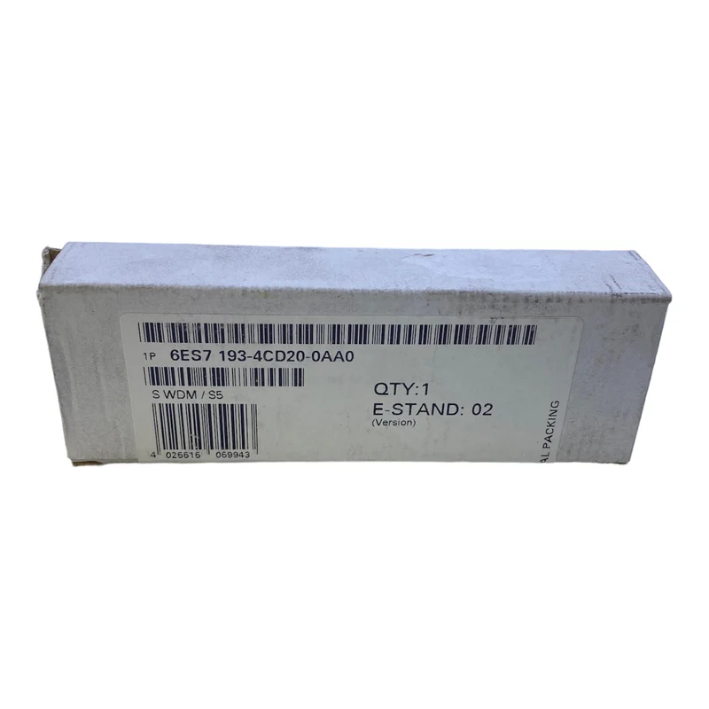 Siemens 6ES7193-4CD20-0AA0 Terminalmodul 120-230V AC 50/60Hz 24-48V DC 10A