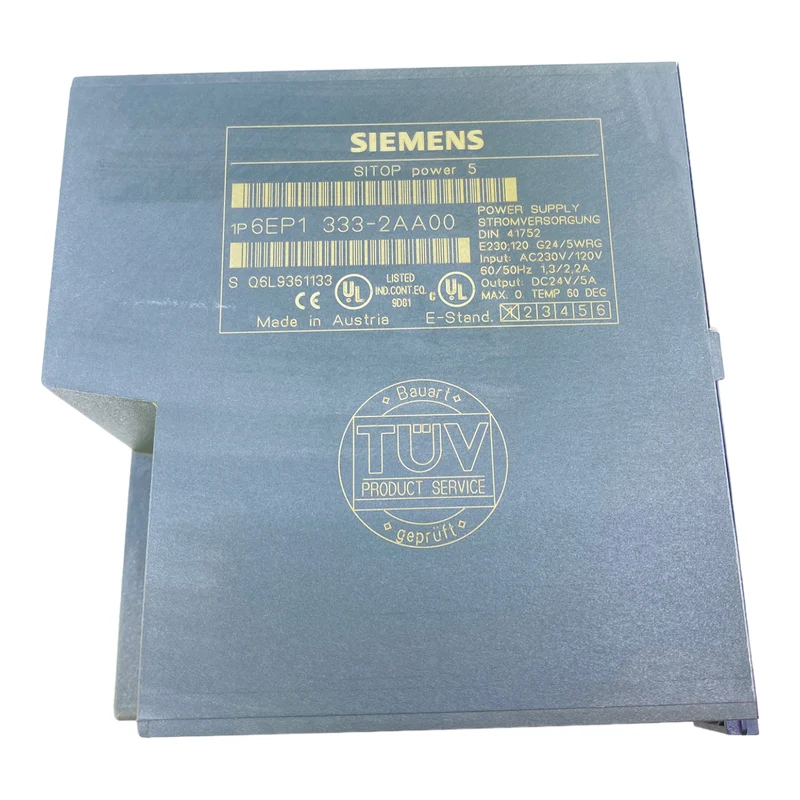 Siemens 6EP1333-2AA00 Netzteil / Stromversorgung 50/60 Hz 230/120V 1,3/2,2A