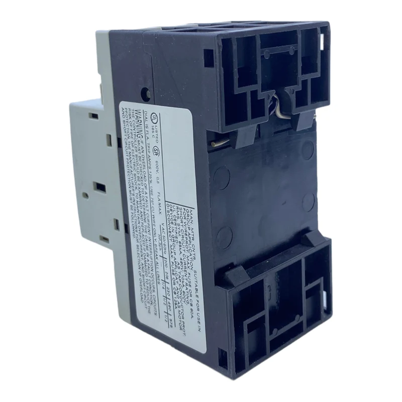 Siemens 3RV1011-0HA10 Motorschutzschalter 0,55-0,8A 50Hz 3-polig