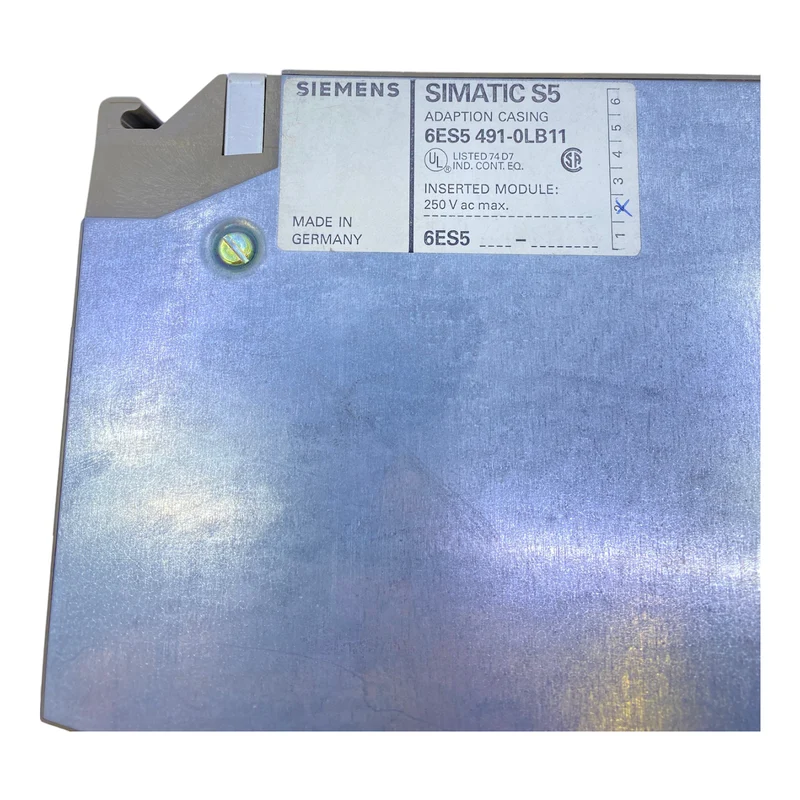Siemens 6ES5491-0LB11 Gehäuse 250V AC SIMATIC S5