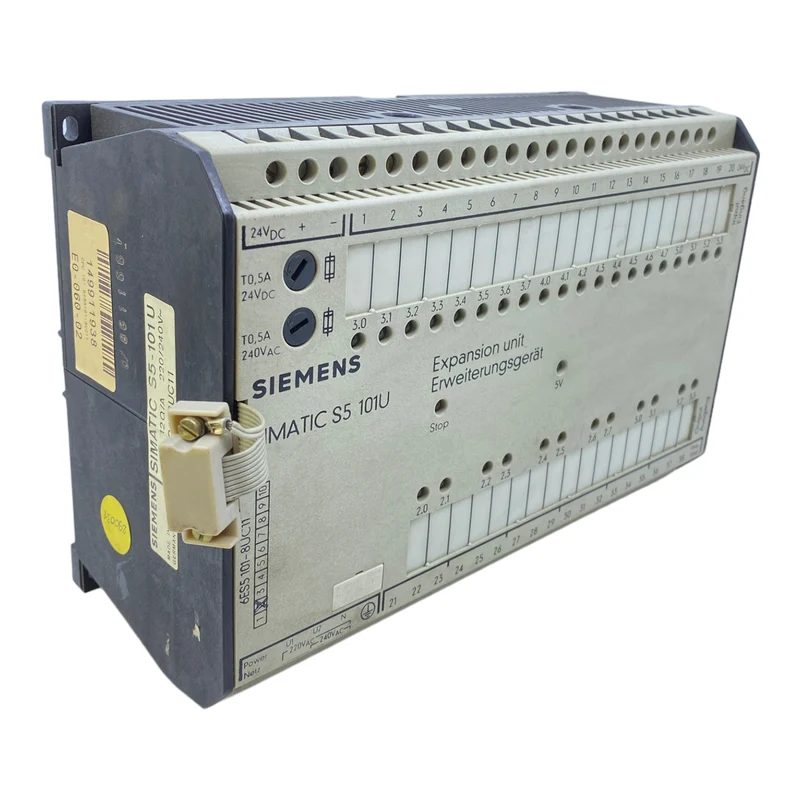 Siemens 6ES5101-8UC11 Erweiterungsgerät 220/240V AC 24V DC