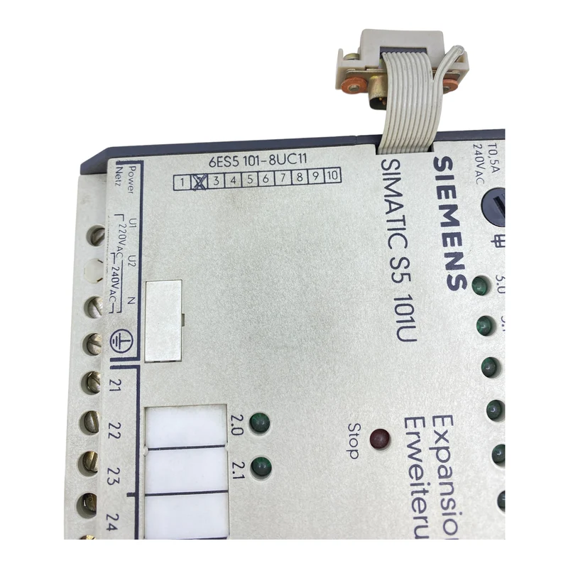 Siemens 6ES5101-8UC11 Erweiterungsgerät 220/240V AC 24V DC