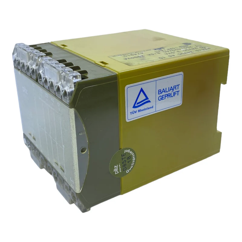 PILZ PZE/5 Sicherheitsrelais 17774 24V DC 4S 1Ö 3,5VA 250/400V AC 8/5A Relais