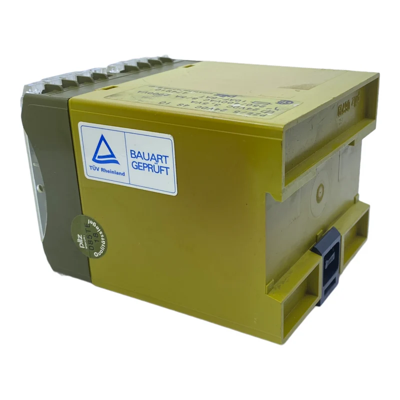 PILZ PZE/5 Sicherheitsrelais 17774 24V DC 4S 1Ö 3,5VA 250/400V AC 8/5A Relais
