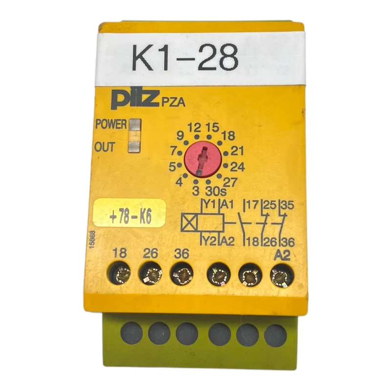 Pilz PZA Sicherheitsrelais 774030 30/24V DC 1n/o 2n/c 3,0W 230/240V AC Relais