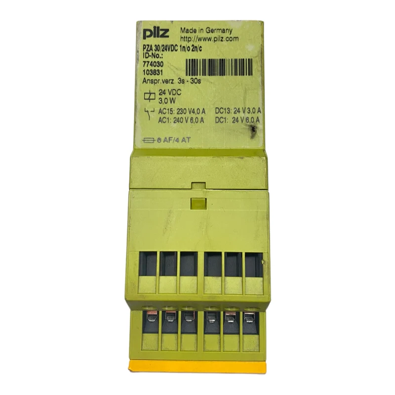 Pilz PZA Sicherheitsrelais 774030 30/24V DC 1n/o 2n/c 3,0W 230/240V AC Relais