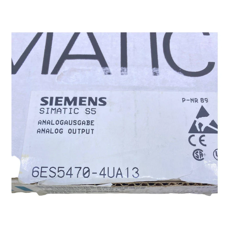 Siemens 6ES5470-4UA13 Analogausgabe - für industriellen Einsatz Siemens
