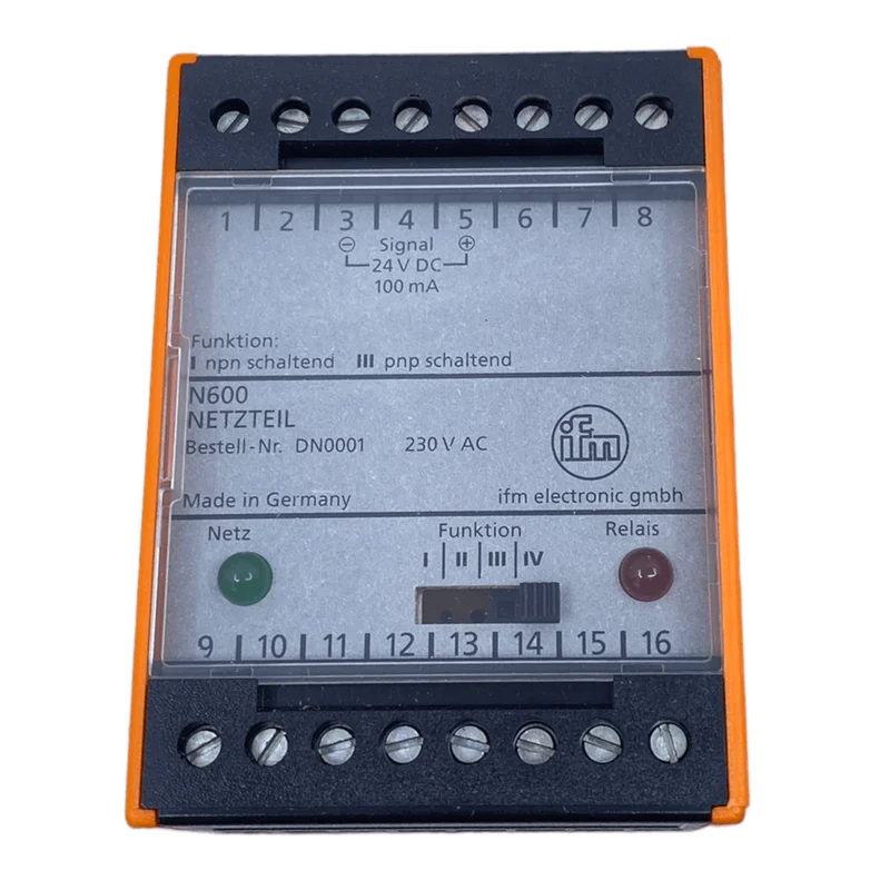 Ifm DN0001 Netzteil 230V AC - für industriellen Einsatz Netzteil Industrie