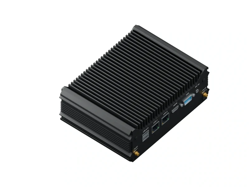 IMDRT121-2L2C Fanless Mini PC - Core i7-5600U, 4GB, 256GB mSATA, Windows 11 IoT LTSC