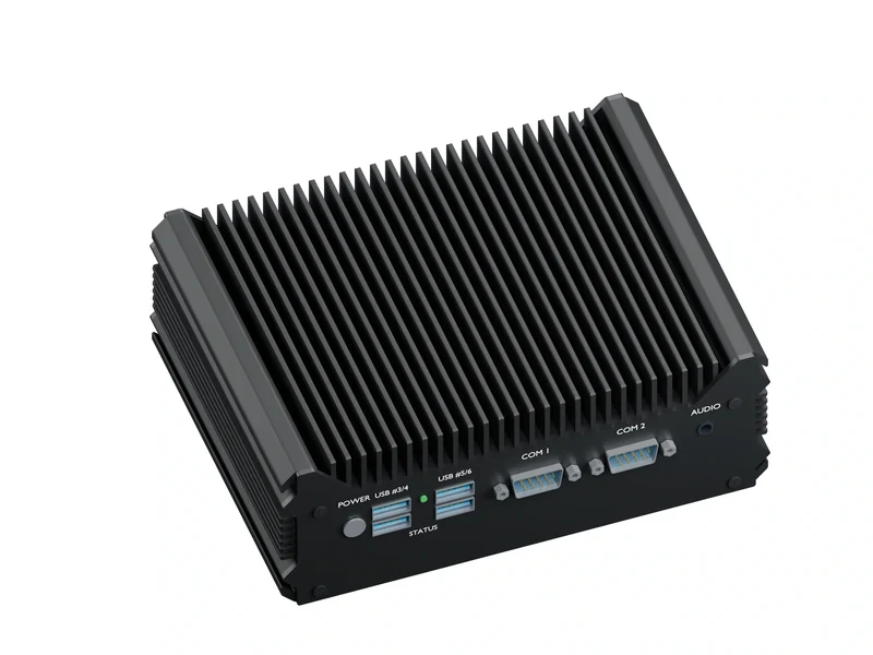 IMDRT121-2L2C Fanless Mini PC - Core i5-5200U, 4GB, 512GB mSATA, Windows 11 IoT LTSC
