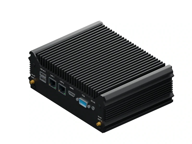 IMDRT121-2L2C Fanless Mini PC - Core i5-5200U, 8GB, 256GB mSATA, Windows 11 IoT LTSC