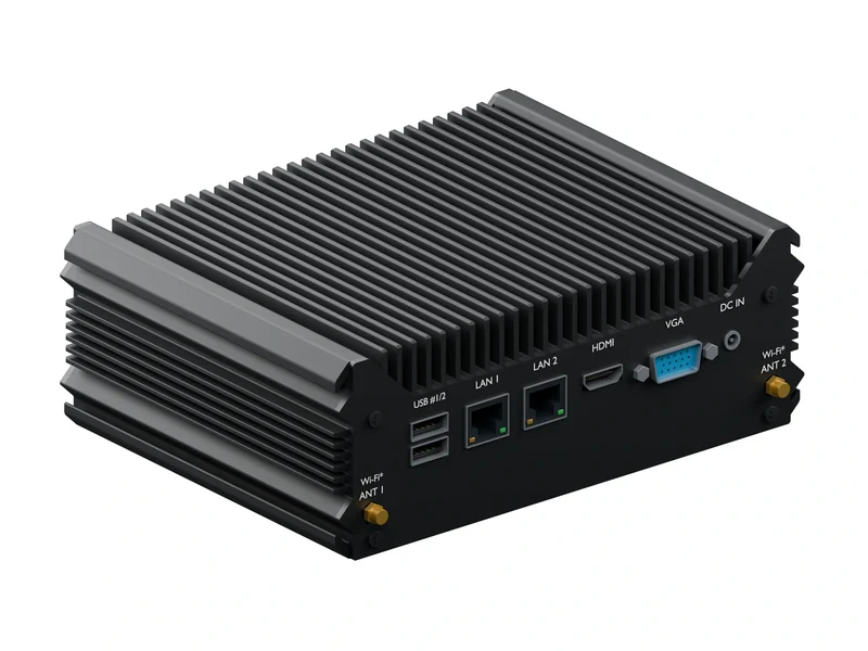 IMDRT121-2L2C Fanless Mini PC - Core i5-5200U, 8GB, 256GB mSATA, Windows 11 IoT LTSC