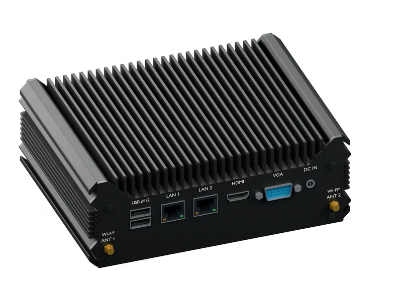 IMDRT121-2L2C Fanless Mini PC - Core i5-5200U, 8GB, 256GB mSATA, Windows 11 Pro