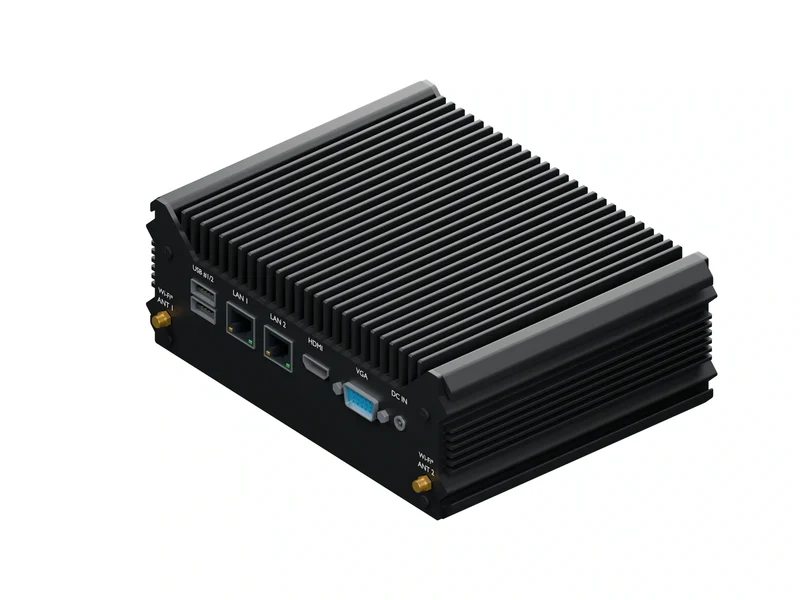 IMDRT121-2L2C Fanless Mini PC - Core i7-5600U, 4GB, 128GB mSATA, Windows 11 Pro
