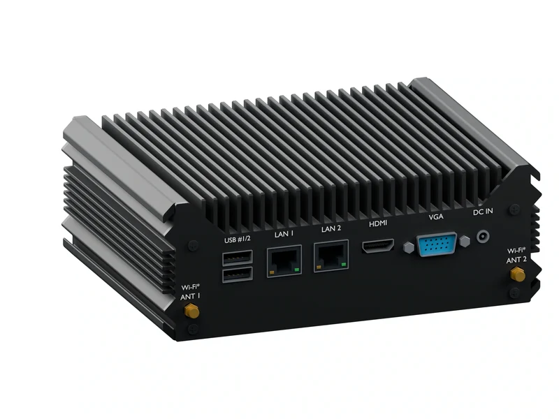 IMDRT121-2L2C Fanless Mini PC - Core i5-4200U, 4GB, 512GB mSATA, Windows 11 IoT LTSC