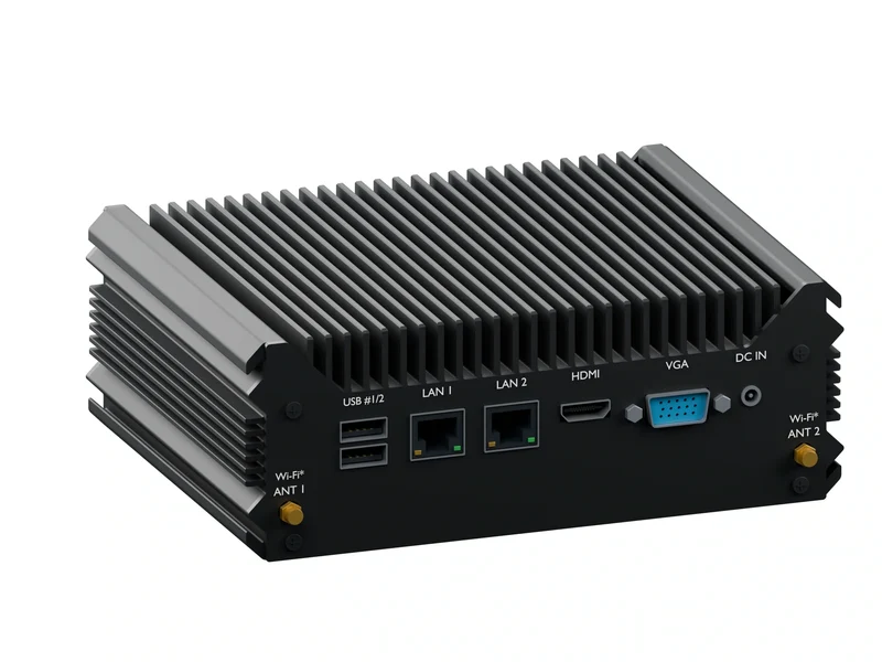 IMDRT121-2L2C Fanless Mini PC - Core i5-5200U, 8GB, 128GB mSATA, Windows 11 Pro