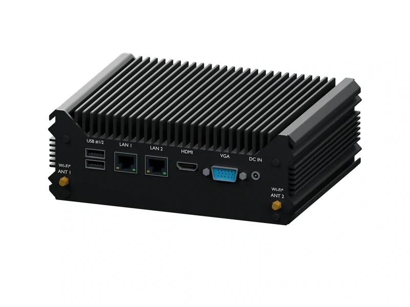 IMDRT121-2L2C Fanless Mini PC - Core i3-5005U, 8GB, 256GB mSATA, Windows 11 IoT LTSC