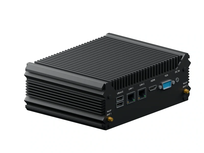 IMDRT121-2L2C Fanless Mini PC - Core i3-5005U, 4GB, 512GB mSATA, Windows 11 Pro