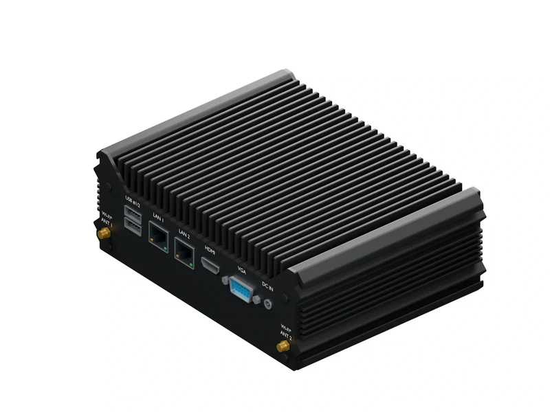 IMDRT121-2L2C Fanless Mini PC - Core i3-5005U, 8GB, 256GB mSATA, Windows 11 Pro
