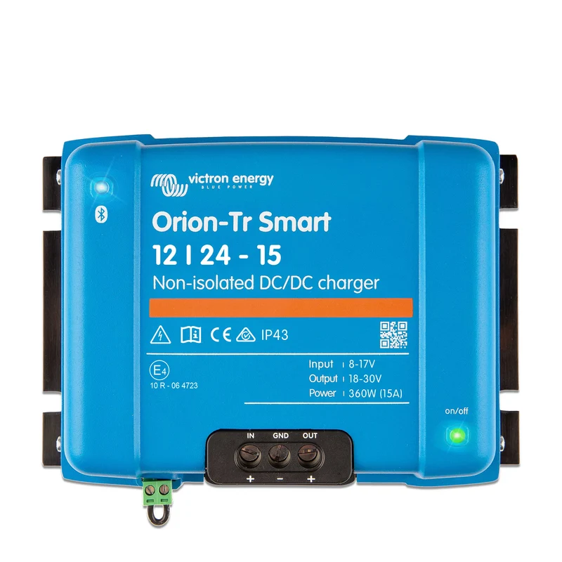 Victron Orion-Tr Smart 12/24-15A (360W) Non-isolated DC-DC charger