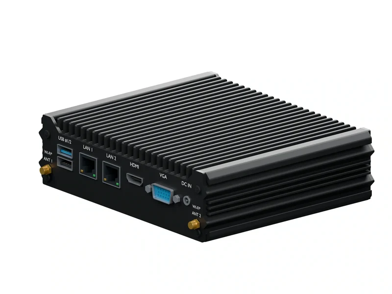 IMDRT120-2L2C Fanless Mini PC - Celeron N2940, 8GB, 1TB mSATA, Windows 11 Pro
