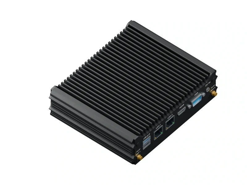 IMDRT120-2L2C Fanless Mini PC - Celeron N2840, 8GB, 1TB mSATA, Windows 11 Pro