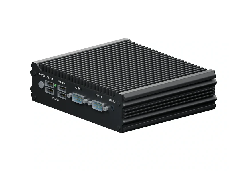IMDRT120-2L2C Fanless Mini PC - Celeron J1900, 4GB, 1TB mSATA, Windows 11 Pro