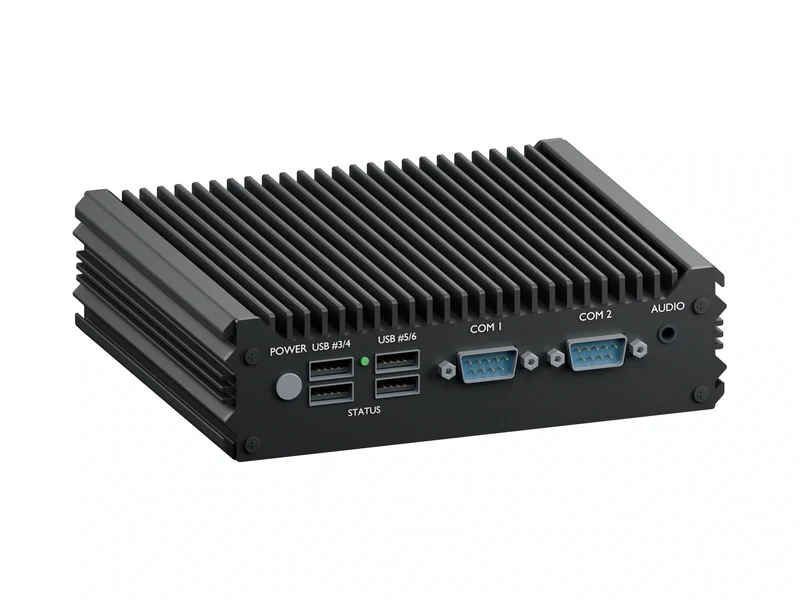 IMDRT120-2L2C Fanless Mini PC - Celeron J1900, 16GB, 128GB mSATA, Windows 11 IoT LTSC