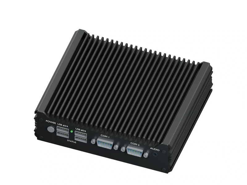 IMDRT120-2L2C Fanless Mini PC - Celeron N2840, 4GB, 1TB mSATA, Windows 11 IoT LTSC