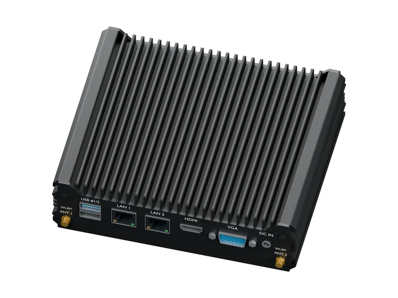 IMDRT120-2L2C Fanless Mini PC - Celeron N2840, 16GB, 128GB mSATA, Windows 11 Pro