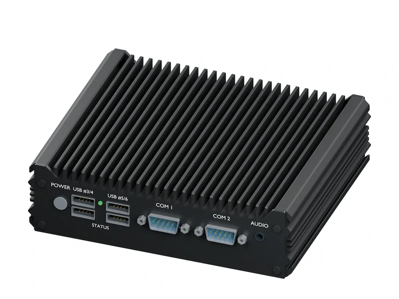 IMDRT120-2L2C Fanless Mini PC - Celeron N2940, 8GB, 512GB mSATA, Windows 11 Pro