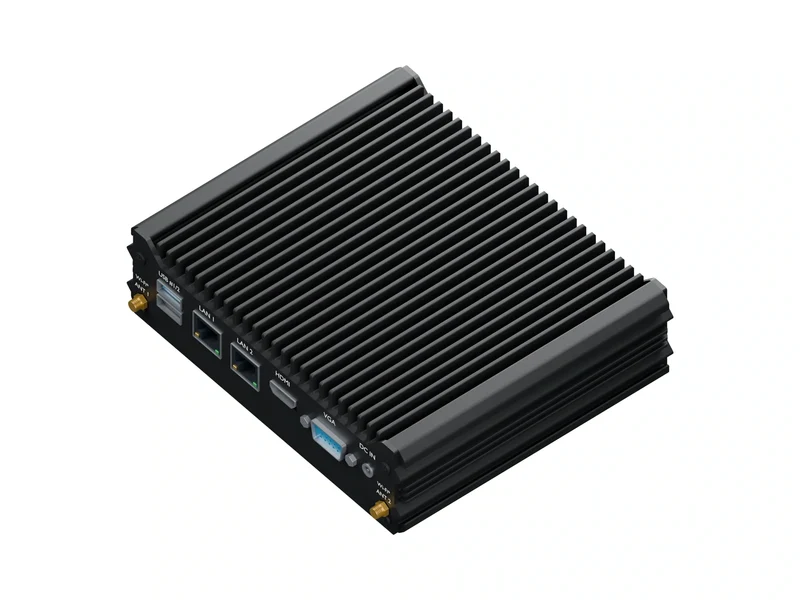 IMDRT120-2L2C Fanless Mini PC - Celeron J1900, 8GB, 512GB mSATA, Windows 11 Pro