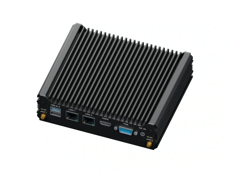 IMDRT120-2L2C Fanless Mini PC - Celeron N2840, 8GB, 512GB mSATA, Windows 11 IoT LTSC