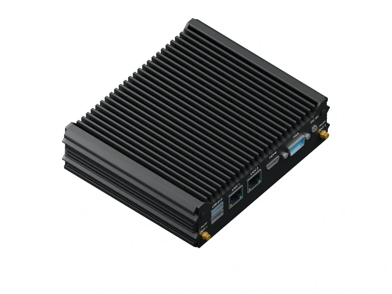 IMDRT120-2L2C Fanless Mini PC - Celeron J1900, 8GB, 256GB mSATA, Windows 11 Pro