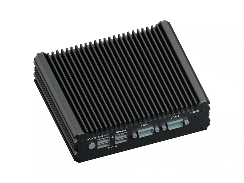 IMDRT120-2L2C Fanless Mini PC - Celeron N2940, 4GB, 512GB mSATA, Windows 11 IoT LTSC