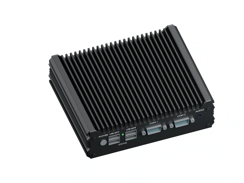 IMDRT120-2L2C Fanless Mini PC - Celeron N2840, 8GB, 256GB mSATA, Windows 11 Pro