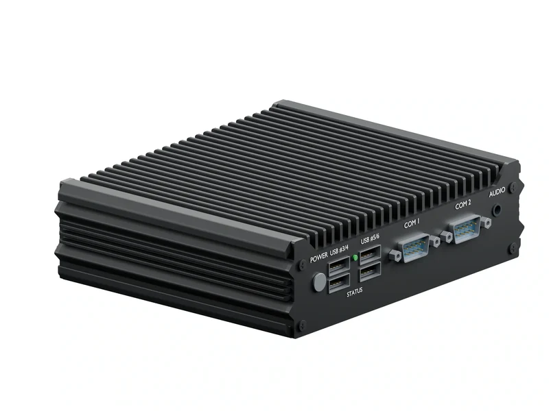 IMDRT120-2L2C Fanless Mini PC - Celeron J1900, 8GB, 128GB mSATA, Windows 11 Pro
