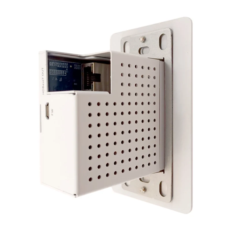 Alfatron ALF-WP70T-RS 2x1 HDMI/USB-C HDBaseT Wall Plate Transmitter