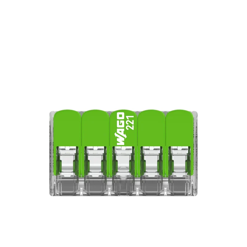 WAGO Verbindungsklemme Green Range flexibel bis 4mm² - 221-425