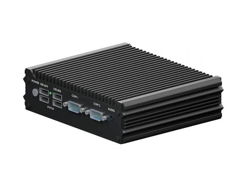 IMDRT120-2L2C Fanless Mini PC - Celeron N2840, 4GB, 512GB mSATA, Windows 11 IoT LTSC
