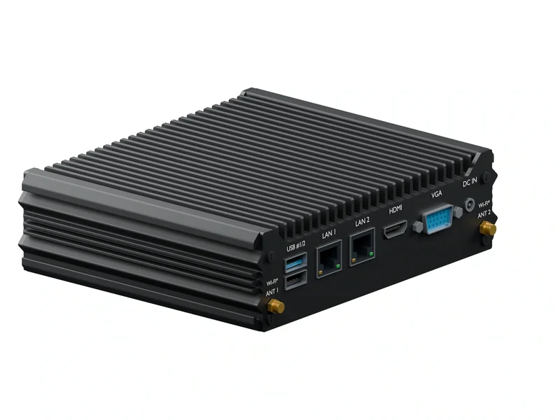 IMDRT120-2L2C Fanless Mini PC - Celeron N2840, 4GB, 512GB mSATA, Windows 11 Pro