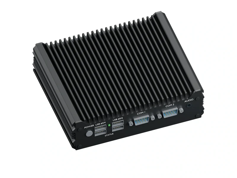 IMDRT120-2L2C Fanless Mini PC - Celeron N2940, 4GB, 256GB mSATA, Windows 11 Pro