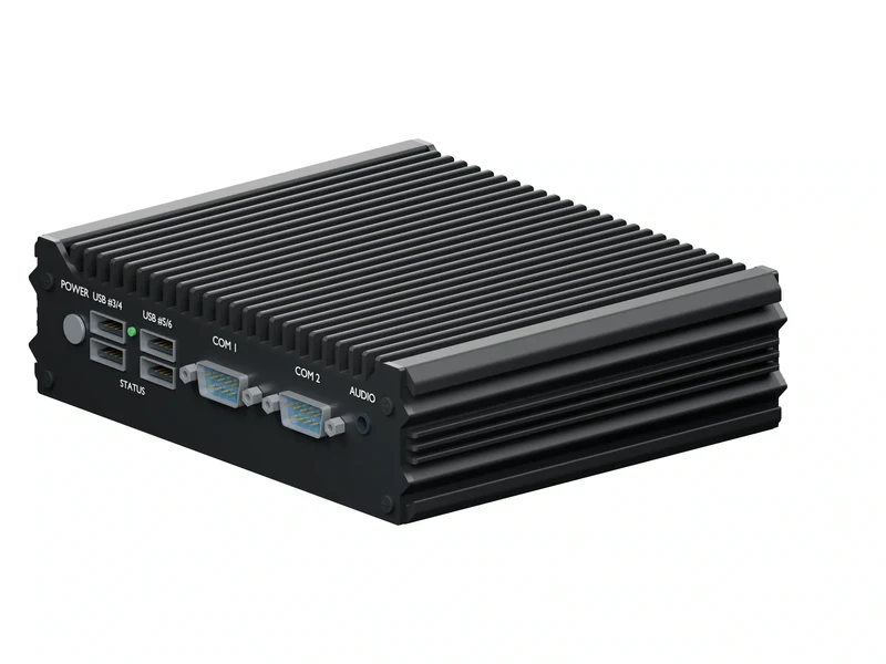 IMDRT120-2L2C Fanless Mini PC - Celeron N2840, 8GB, 128GB mSATA, Windows 11 IoT LTSC