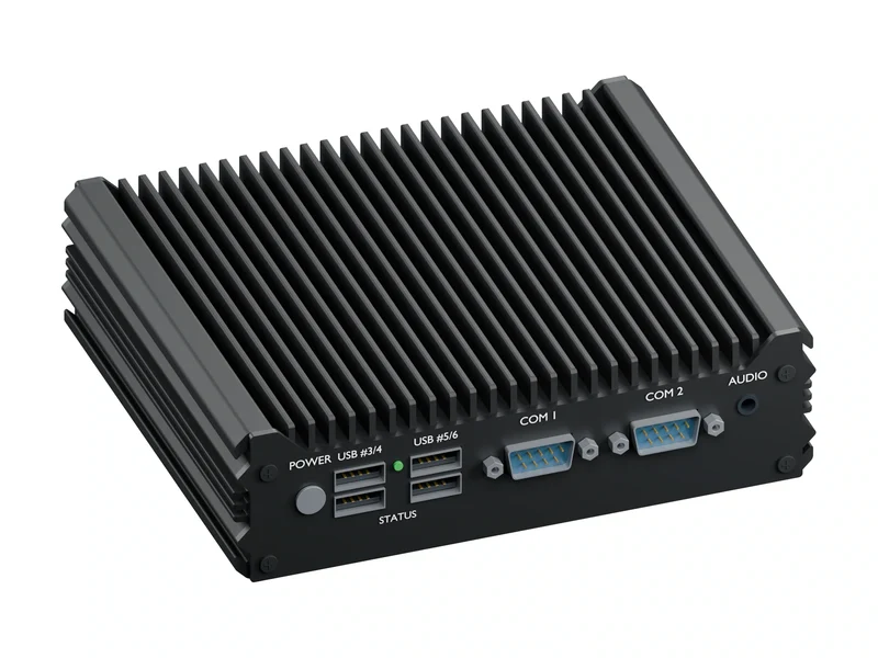 IMDRT120-2L2C Fanless Mini PC - Celeron J1900, 4GB, 128GB mSATA, Windows 11 Pro