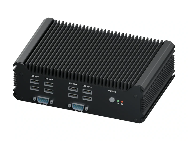 IMDRT122-2L6C10U Fanless Mini PC - Celeron J1900, 16GB, 1TB mSATA, Windows 10 IoT LTSC