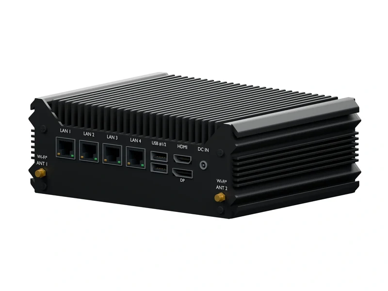IMDRT121-4L Fanless Mini PC - N100, 32GB, 1TB NVMe, Debian 12