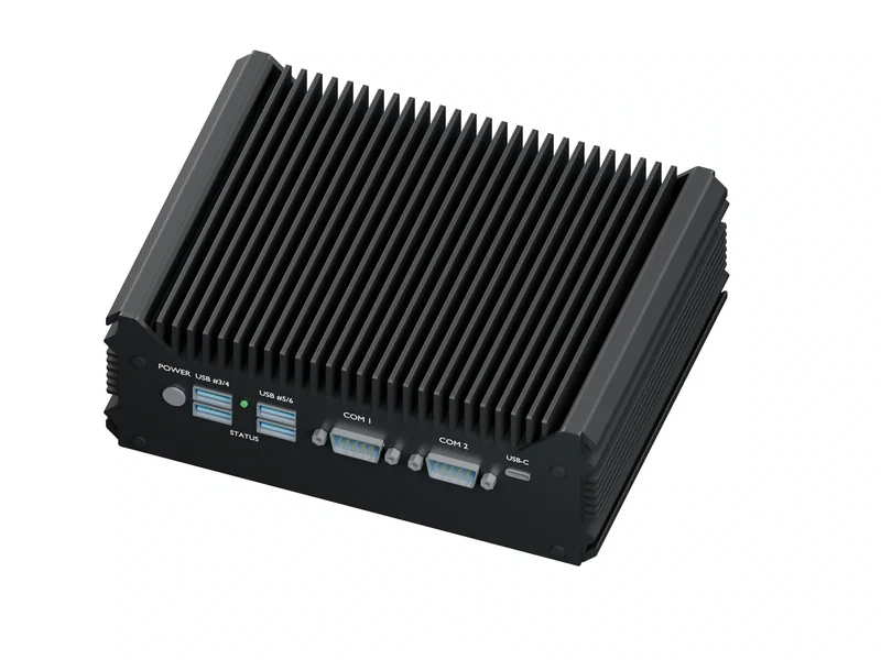IMDRT121-4L Fanless Mini PC - N100, 32GB, 1TB NVMe, Ubuntu Desktop