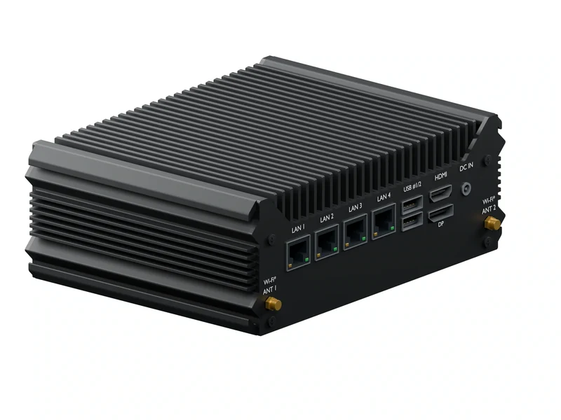 IMDRT121-4L Fanless Mini PC - N100, 32GB, 512GB NVMe, Debian 12