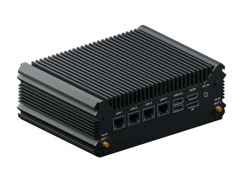 IMDRT121-4L Fanless Mini PC - N100, 32GB, 256GB NVMe, No OS