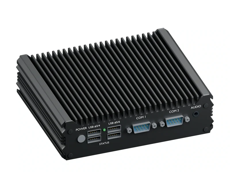IMDRT120-2L2C Fanless Mini PC - Celeron J1900, 16GB, 512GB mSATA, Ubuntu Server